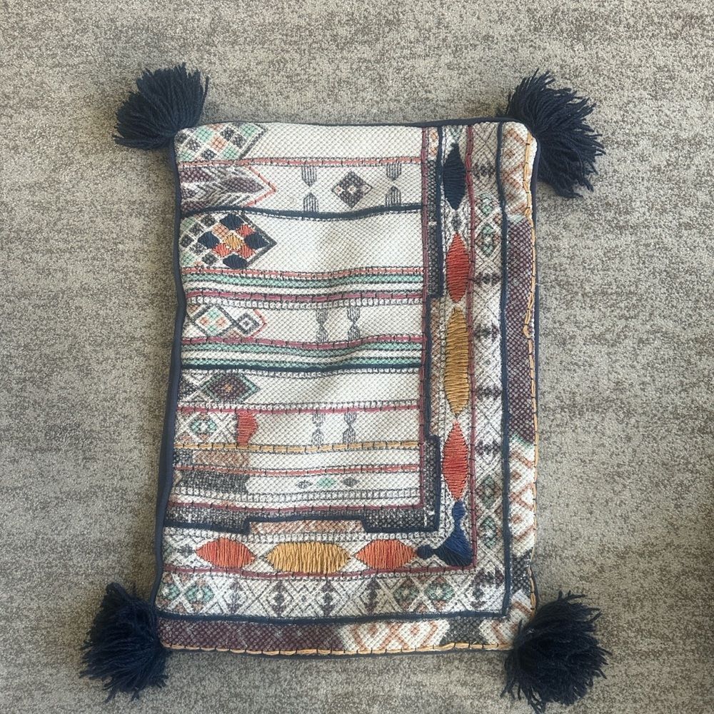 Wayfair Geometric Tribal Print Pillow Cover